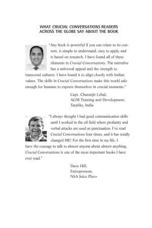 Crucial Conversations: Summary, Key Ideas & Insights